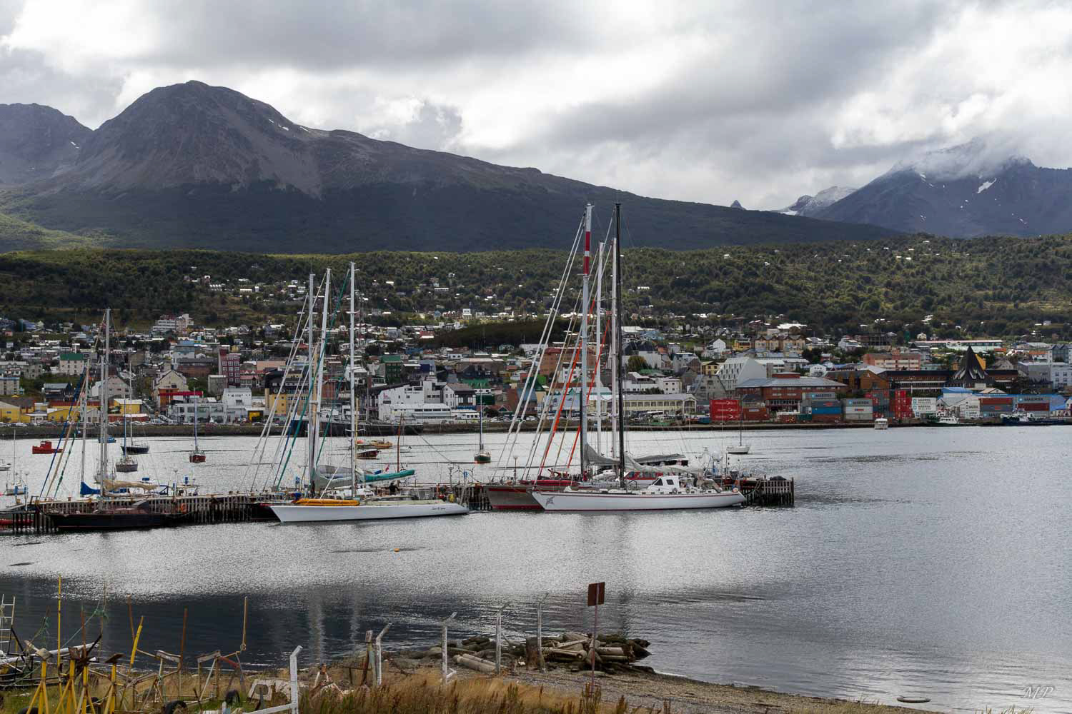 Ushuaia sur le canal Beagle