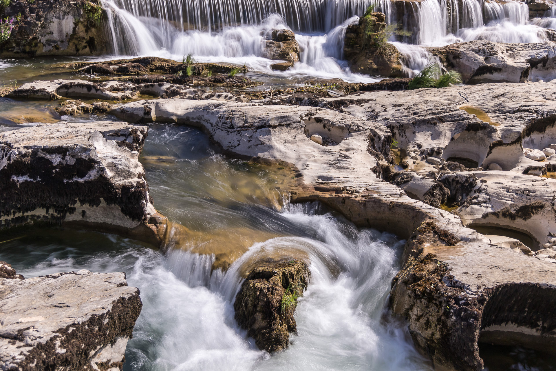 Le Gard - Les Cascades du Sautadet à La Roque sur Cèze