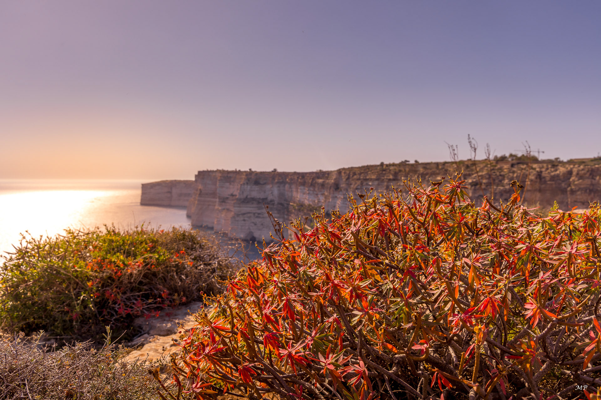 Les falaises de Ta'Cenc 