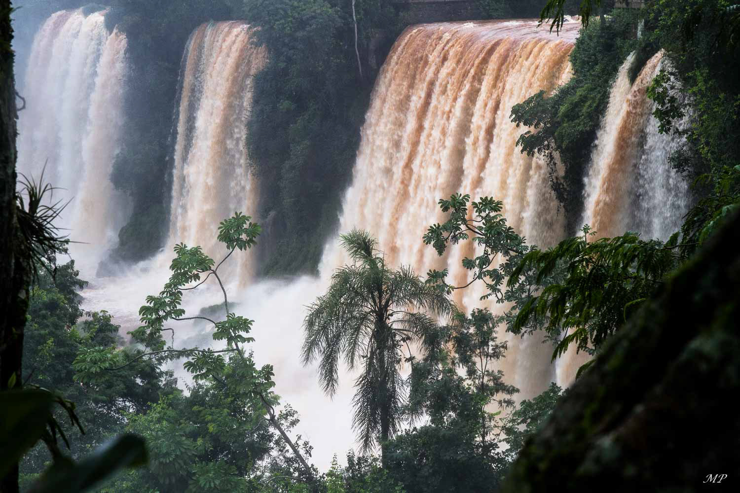 Les chutes d'Iguazù