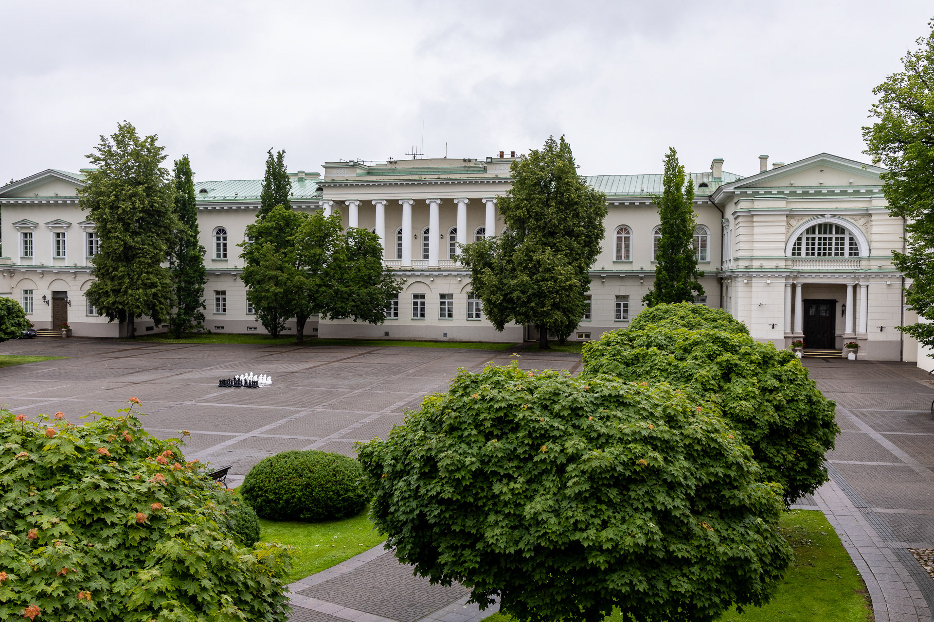 Vilnius - le palais Présidentiel