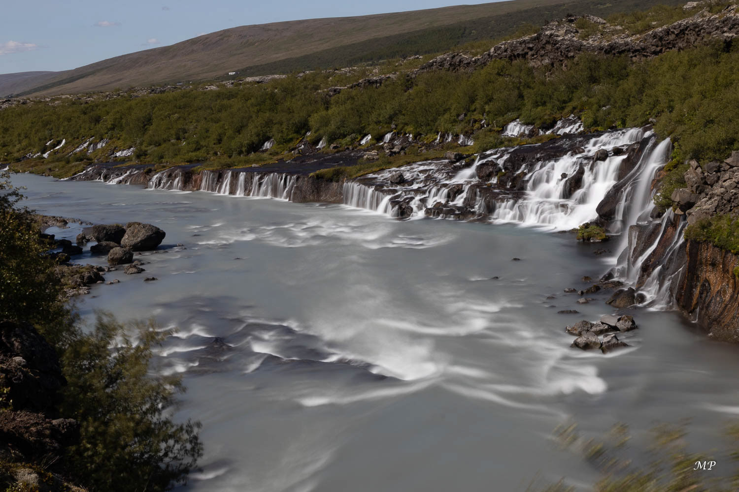 Vallée de la Hvítá - Hraunfossar