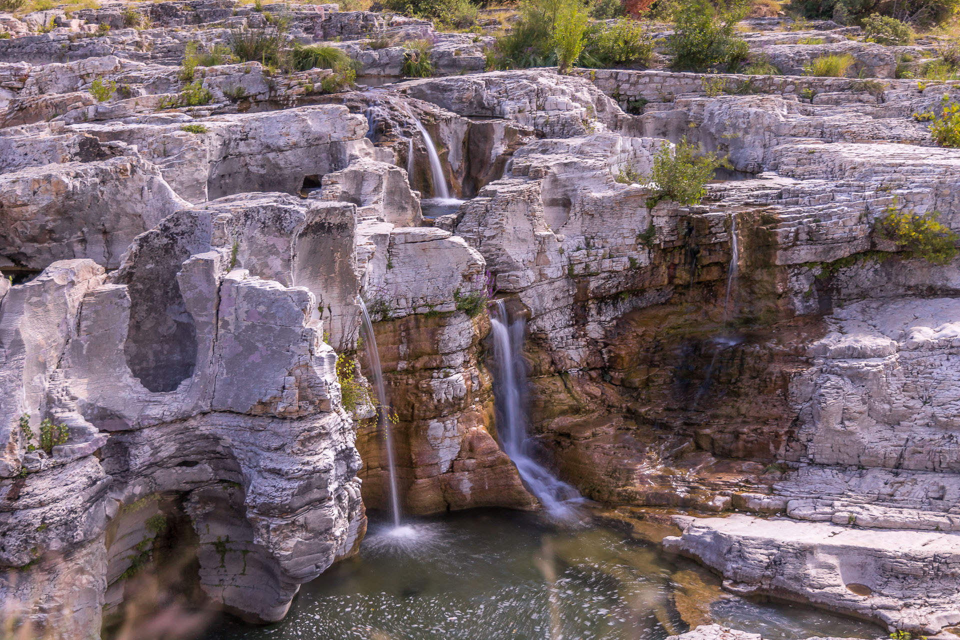 Le Gard - Les Cascades du Sautadet 