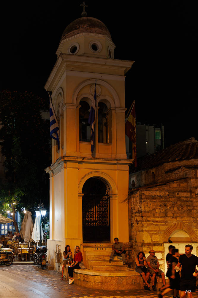L'église de de la Panagía Pantánassa  sur la Place Monastiraki