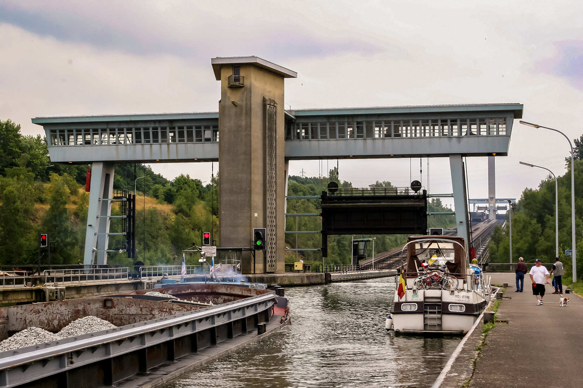 Le plan incliné de Ronquières