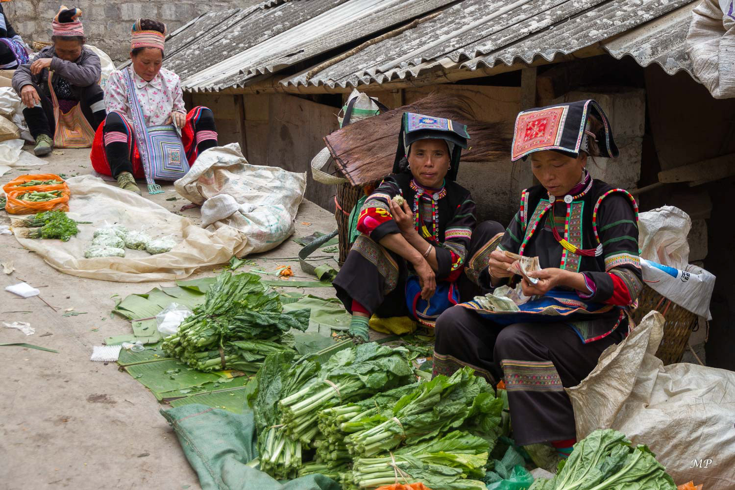 Yunnan - Yuanyang : marché de Laomeng