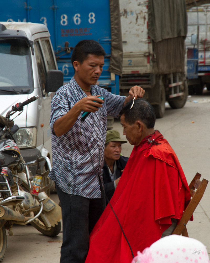 Yunnan - Yuanyang : marché de Laomeng