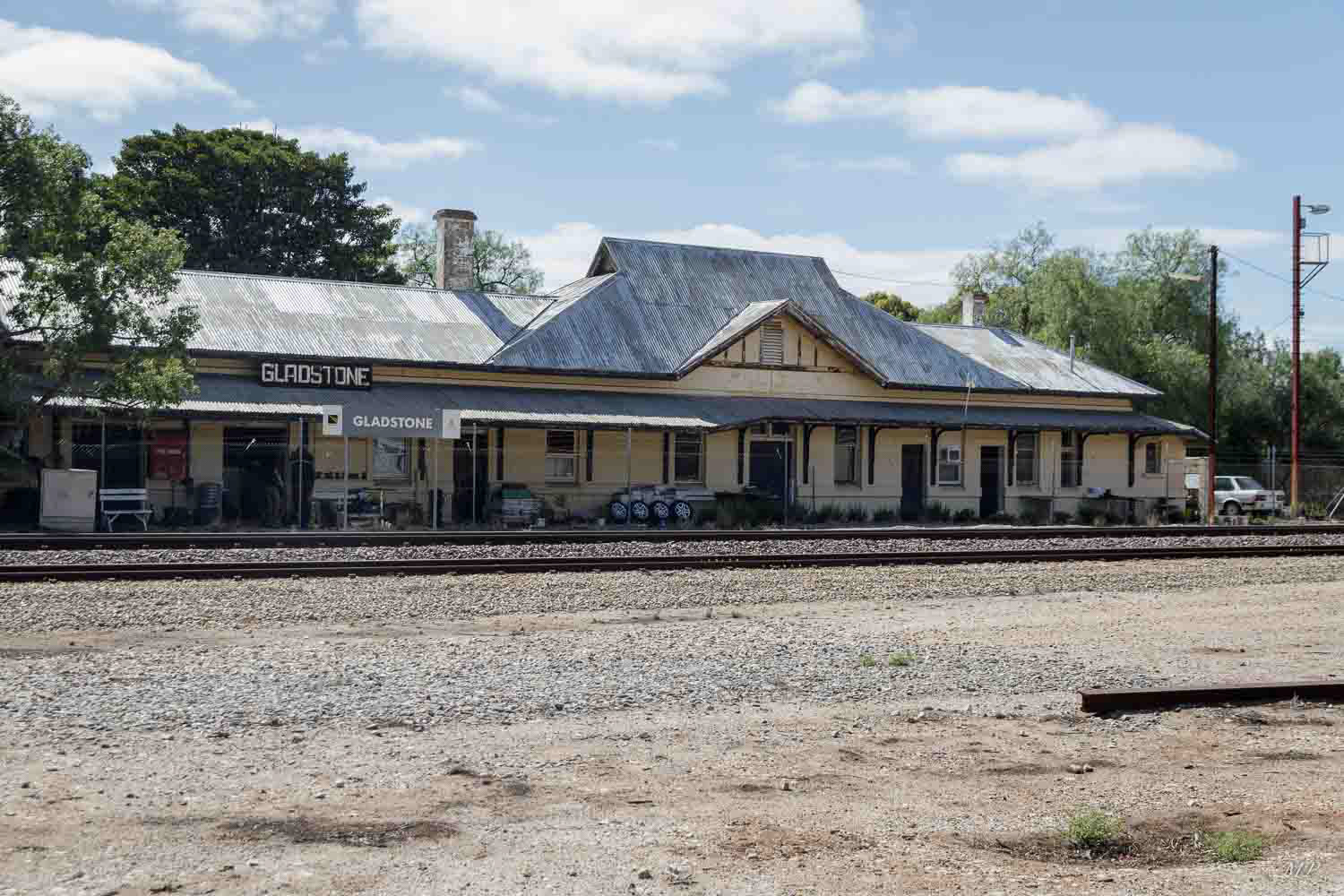 La gare de Gladstone