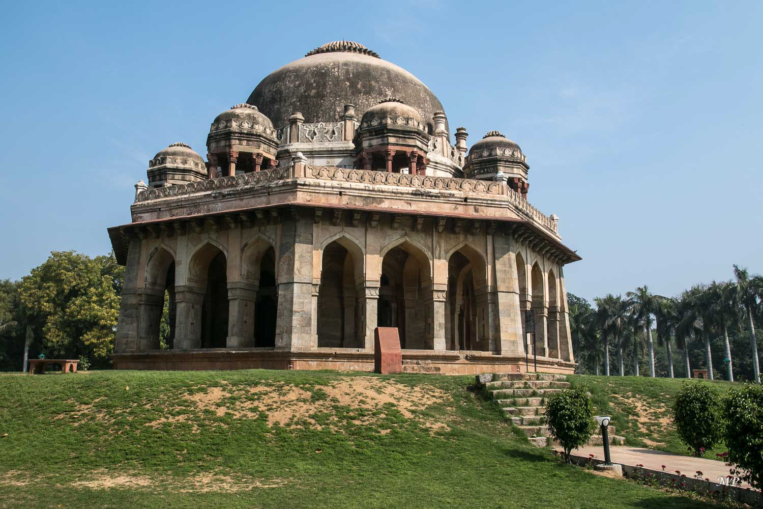 New-Delhi, le jardin de Doli