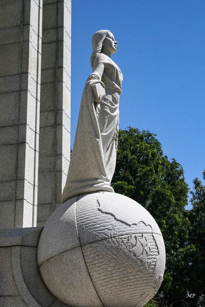 Franschhoek - Détail du  Huguenot Mémorial