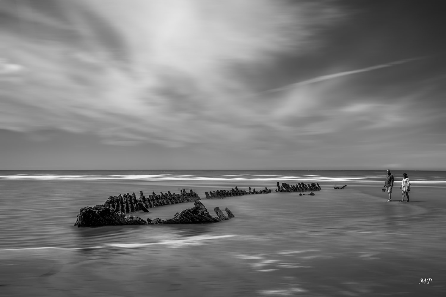 Bray-Dunes - Epave de l'opération Dynamo (1940)