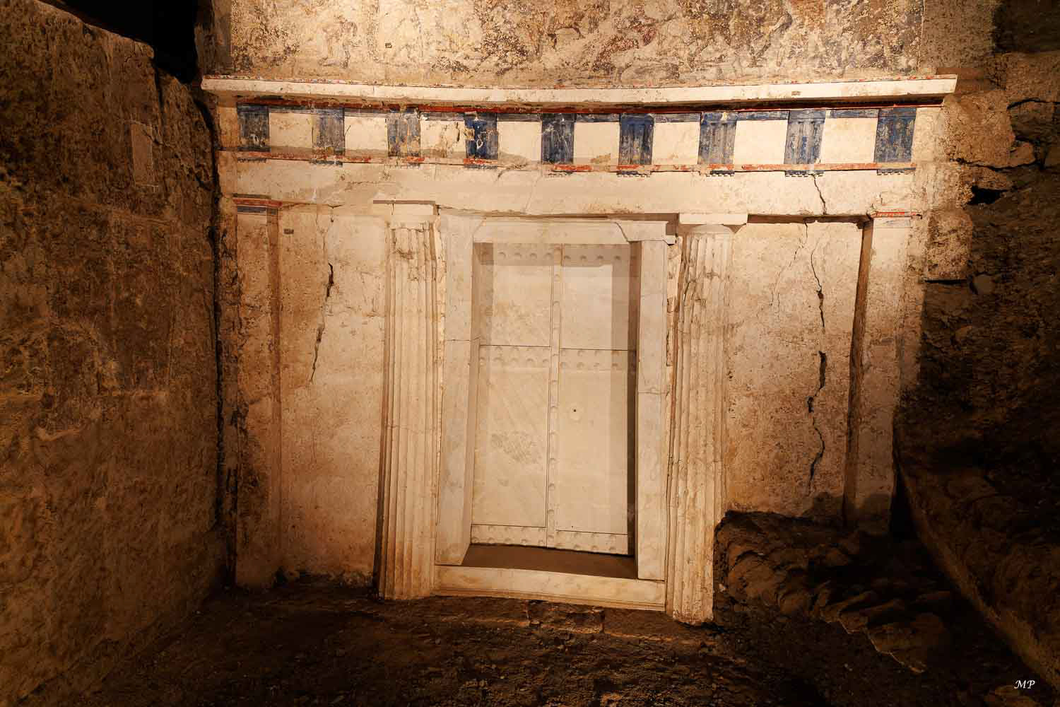 Vergina, le tombeau de Philippe II, père d'Alexandre Le Grand