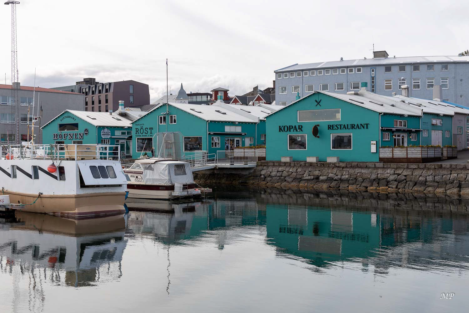 Reykjavik - Les anciens docks du vieux port réhabilités