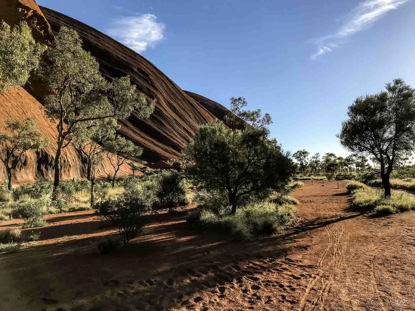 Uluru au lever du soleil