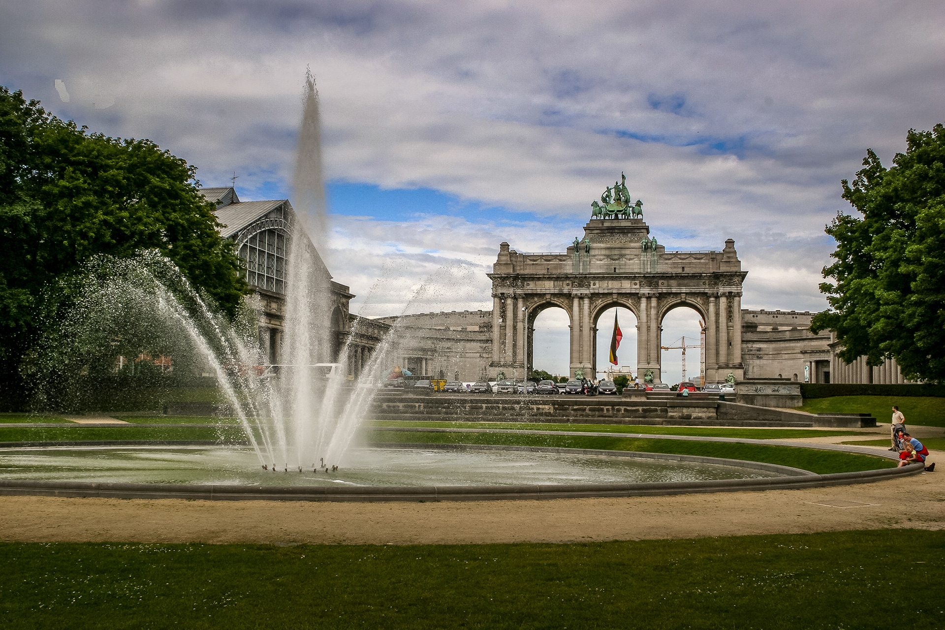 Bruxelles, parc du Cinquantenaire