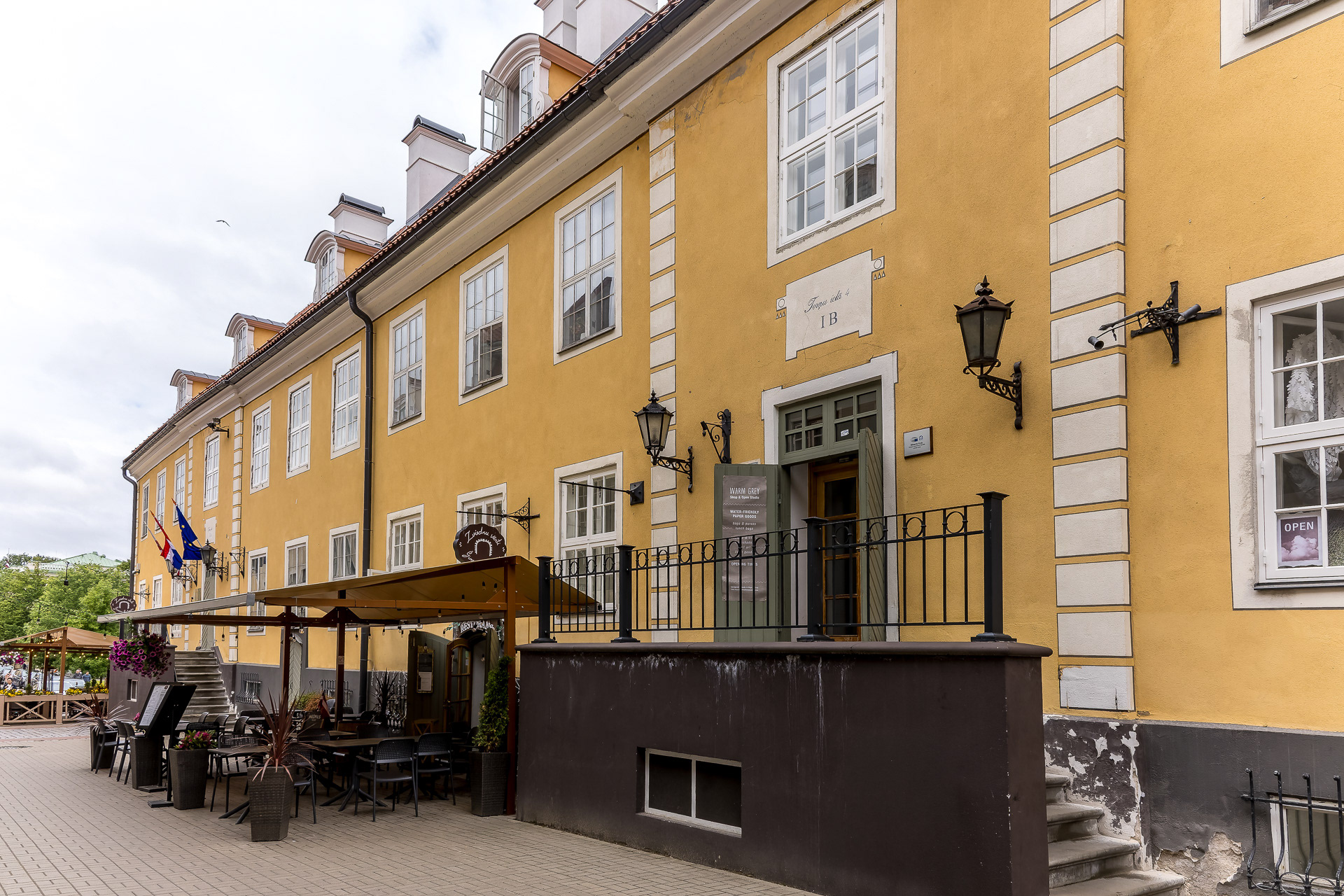 Riga -Les casernes de Jacob, érigées au XVIIIe par les Suédois
