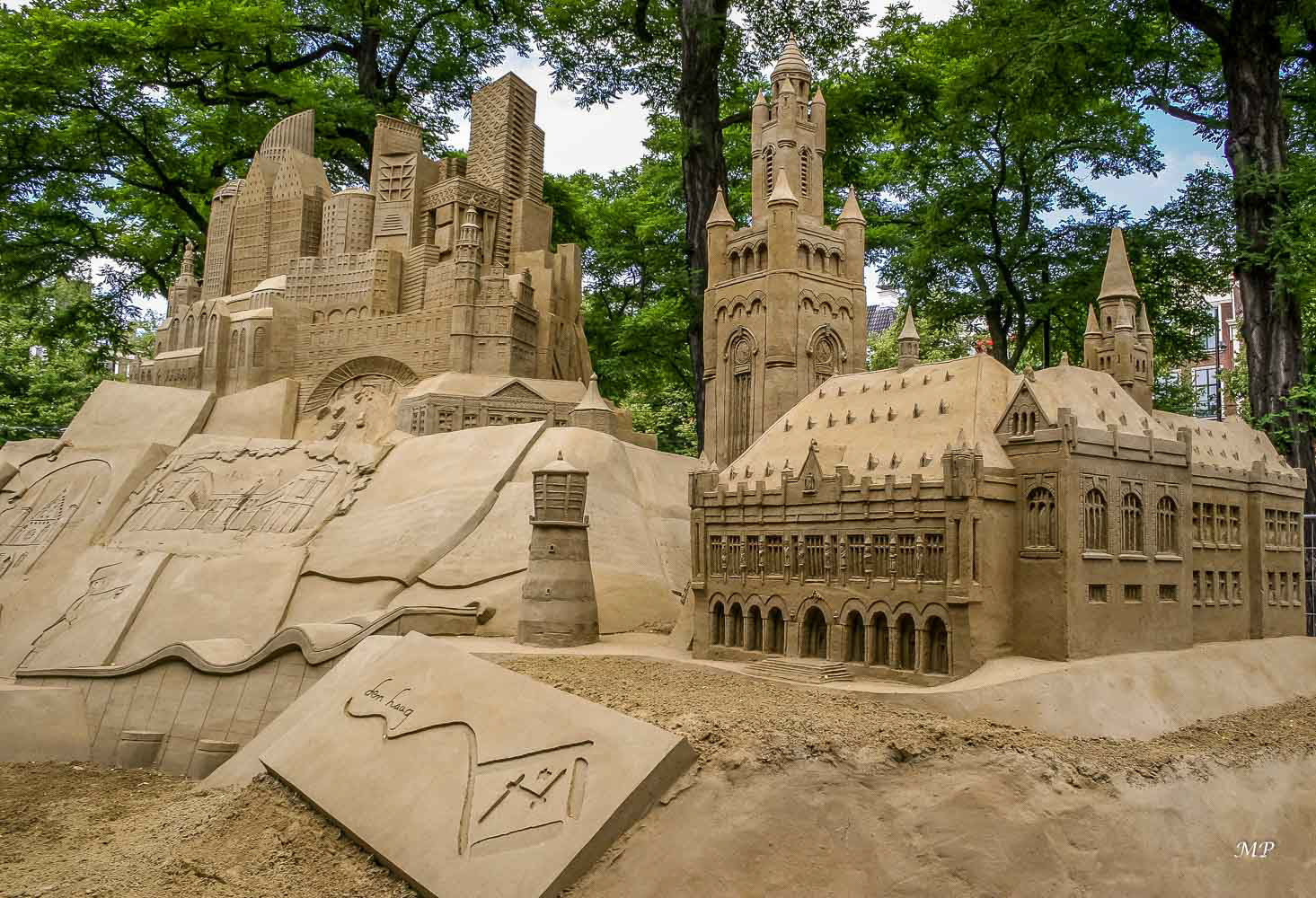 La Haye - concours de château de sable