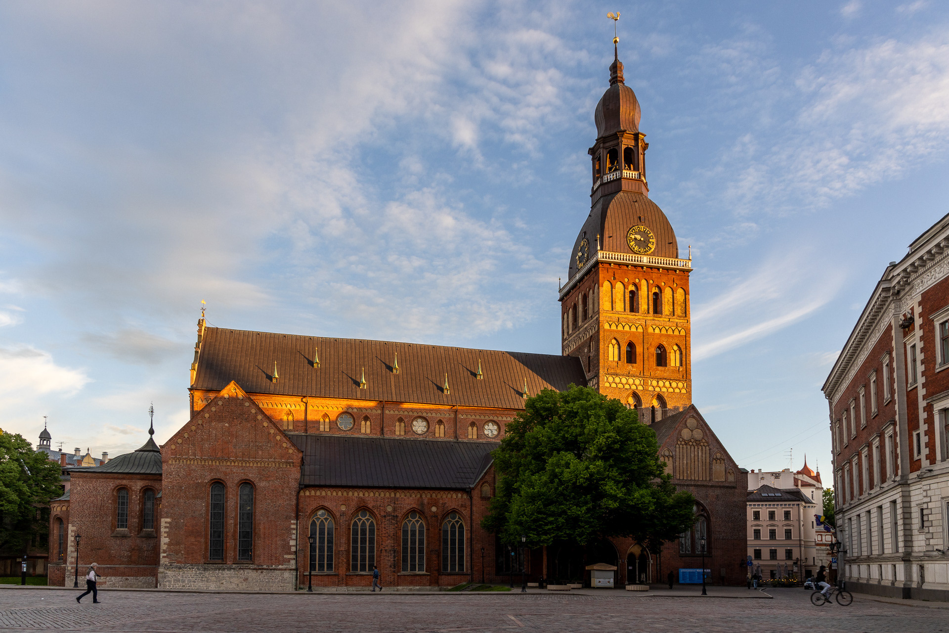Riga - La Cathédrale Lutherienne du début du XIIIe 