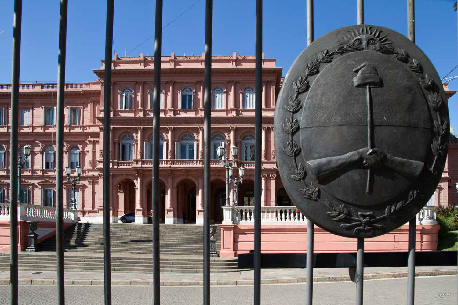Buesnos Aires : Le Palais présidentiel, la Casa Rosada