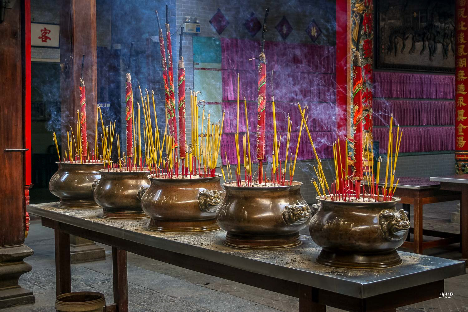 Hô Chi Min-Ville  - Le Temple de la Dame Céleste dédié à Thiên Hâu, déesse protectrice des navigateurs