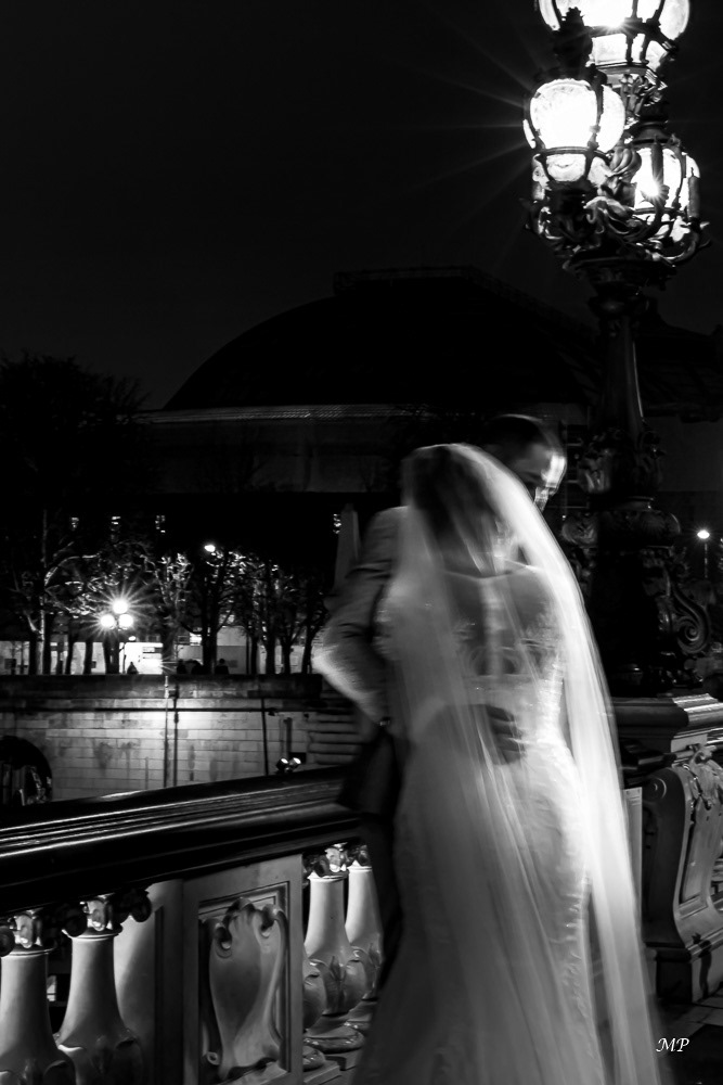 Les mariés du Pont Alexandre III