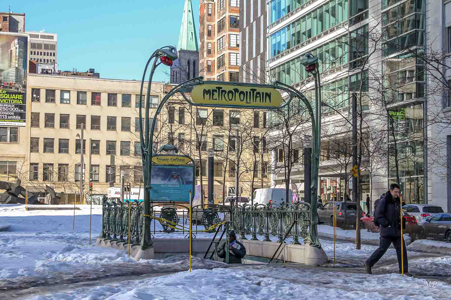 Montréal - Métro du Square Victoria