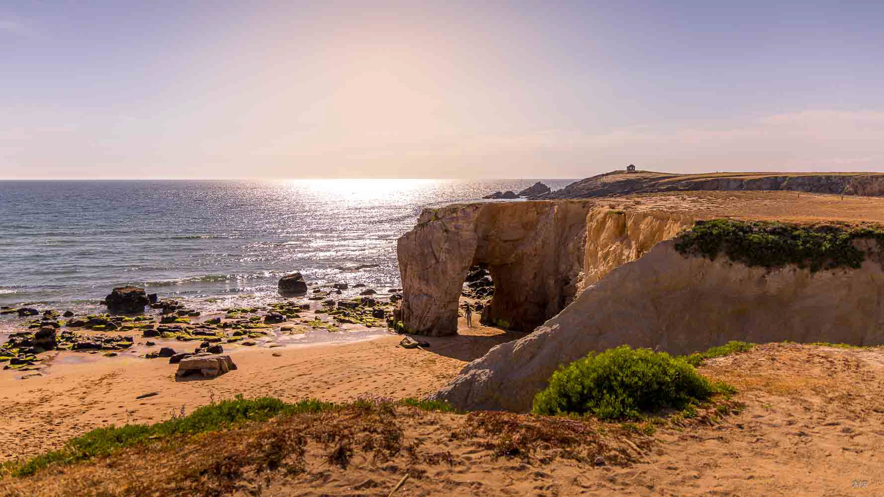 Morbihan - Quiberon,  l'arche de Port Blanc
