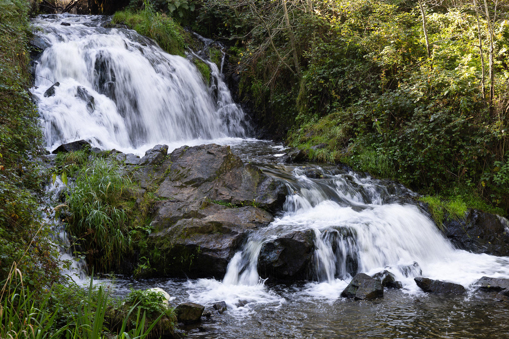 Auvergne - Les Combrailles, cascade de Montfermy (Puy-de-Dôme)