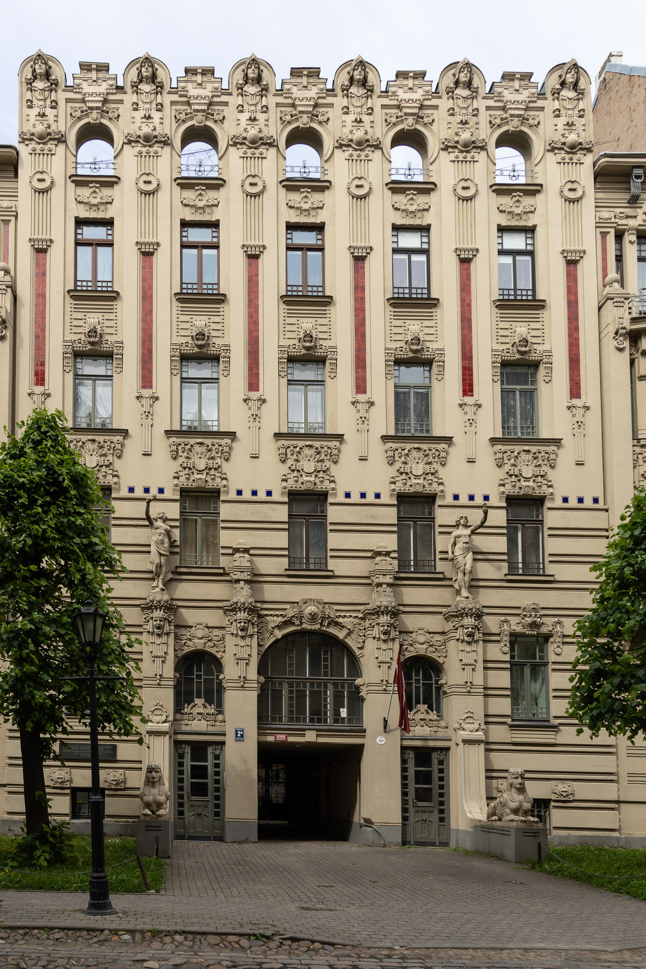 Riga - Quartier Art Nouveau