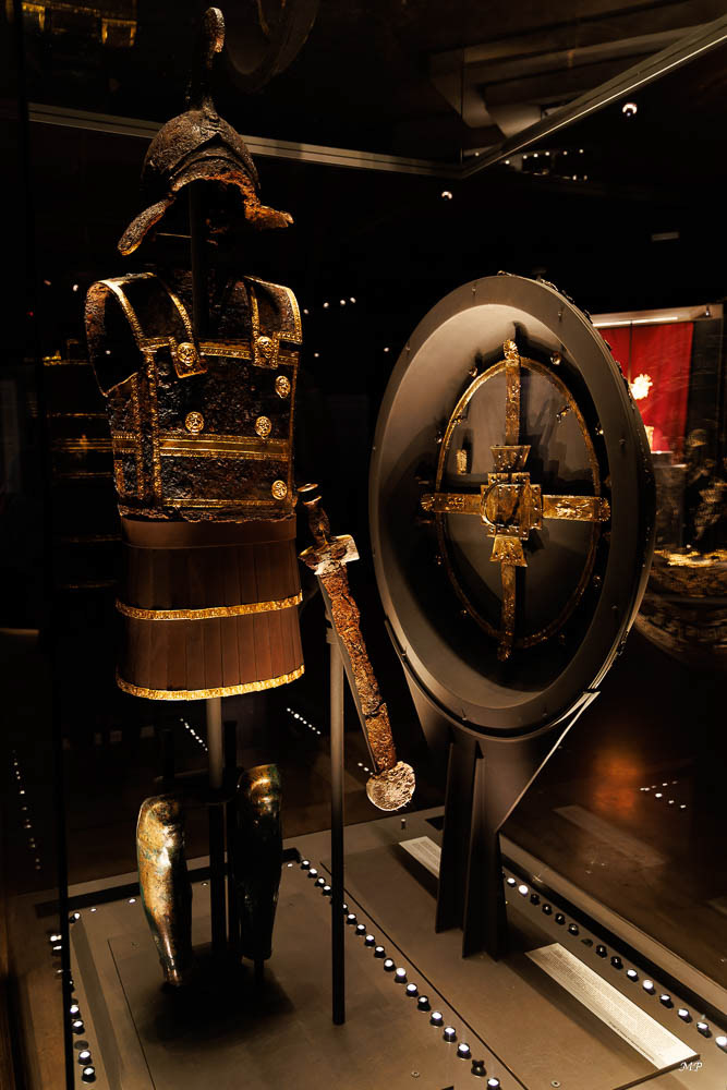 Vergina, l'armure de Philippe II