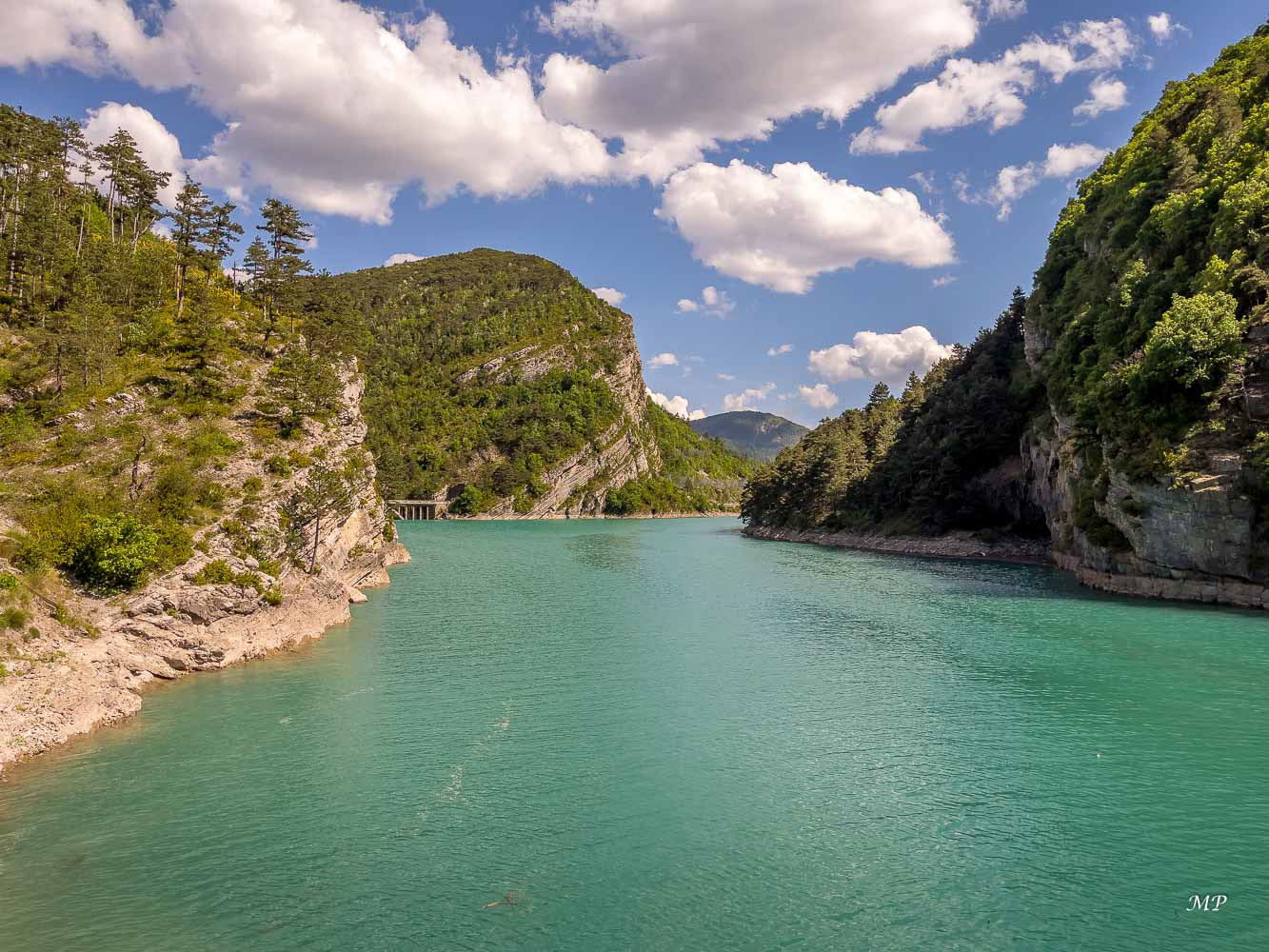 Le Verdon au Lac de Castillon (Alpes-de-Haute-Provence)