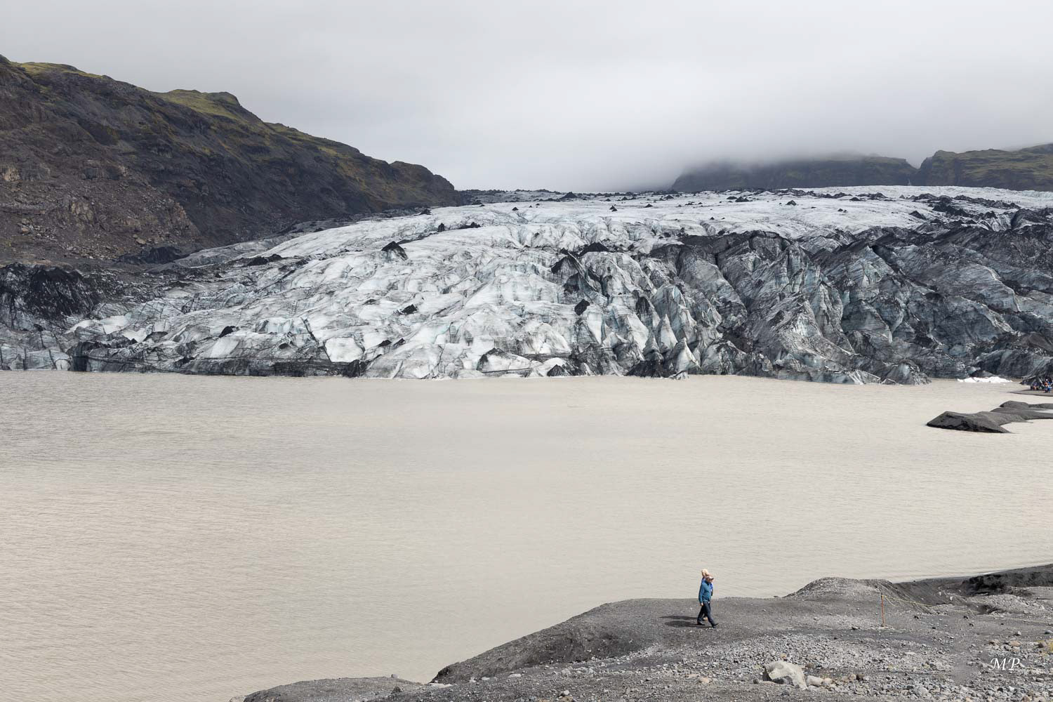 Le Solheimajökull sur la Côte Sud