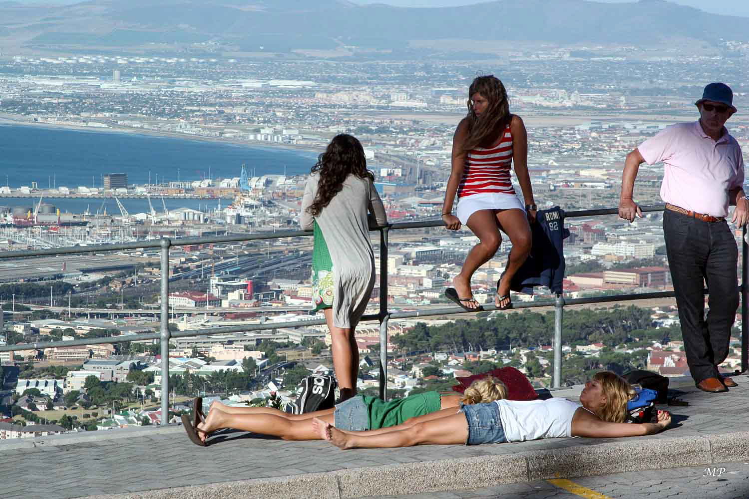 Cap Town :Plateforme de la  Montagne de la Table