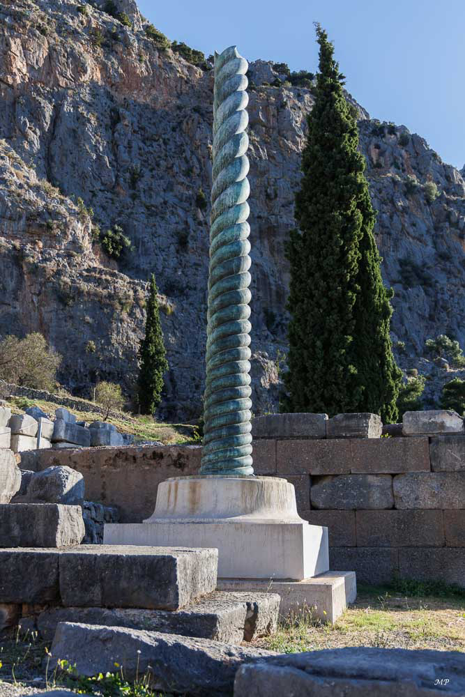 Delphes - La Colonne Serpentine