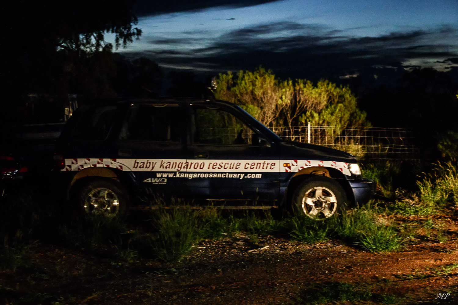 La voiture de Kangaroo Dundee
