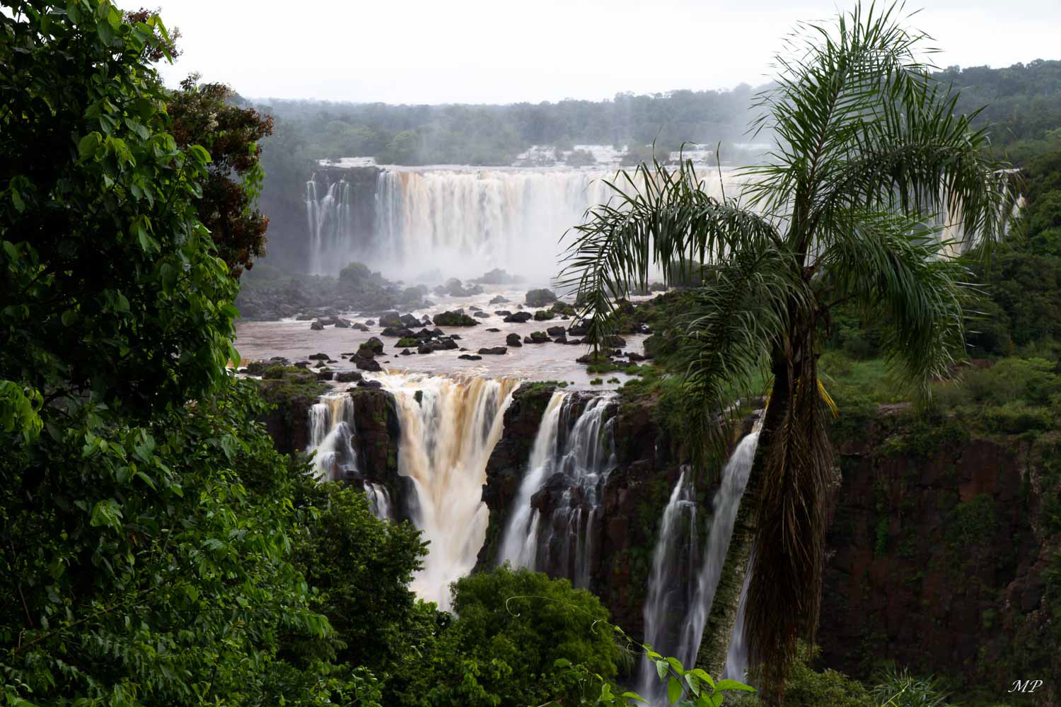 Les chutes d'Iguazù