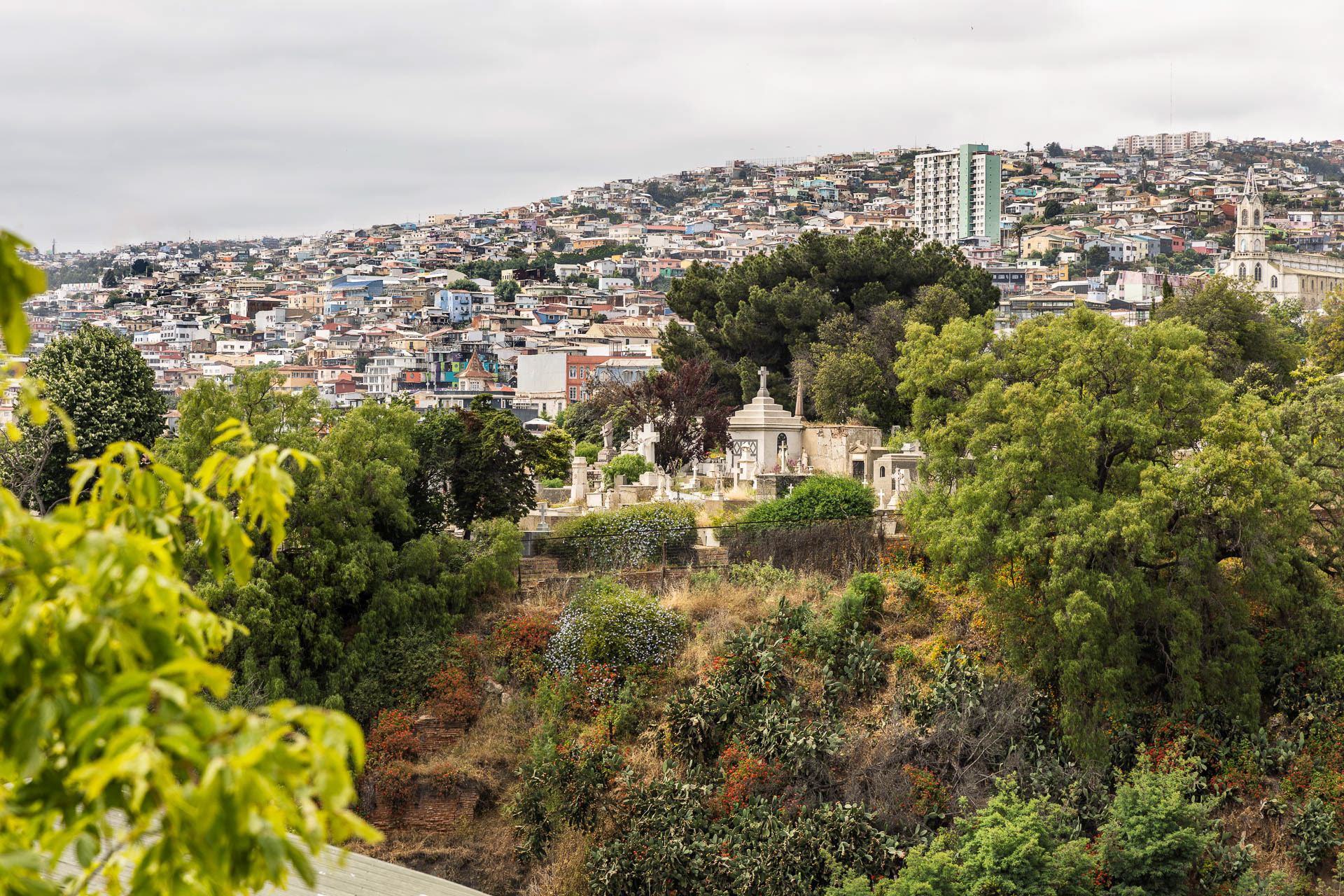 Les collines de Valparaiso