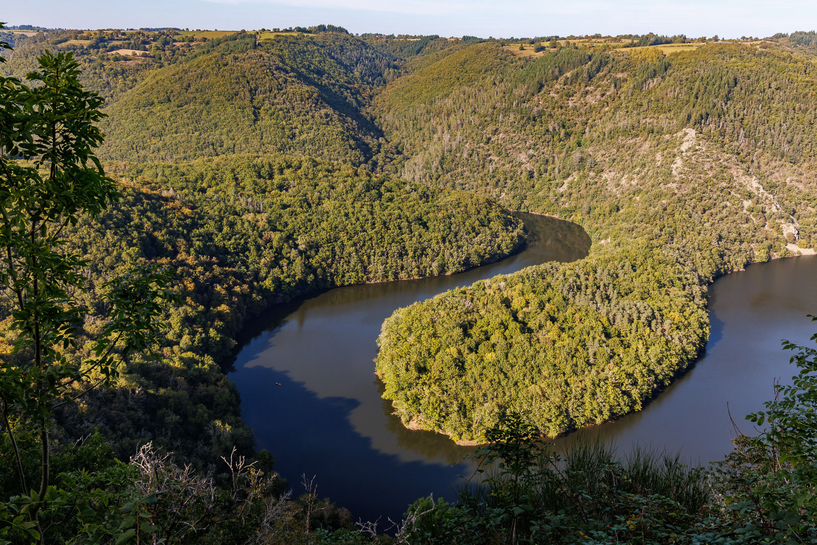 Auvergne - Les Combrailles, Méandre de Queuille (Puy-de-Dôme)