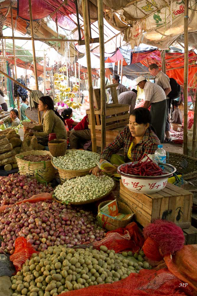 Marché de Bagan