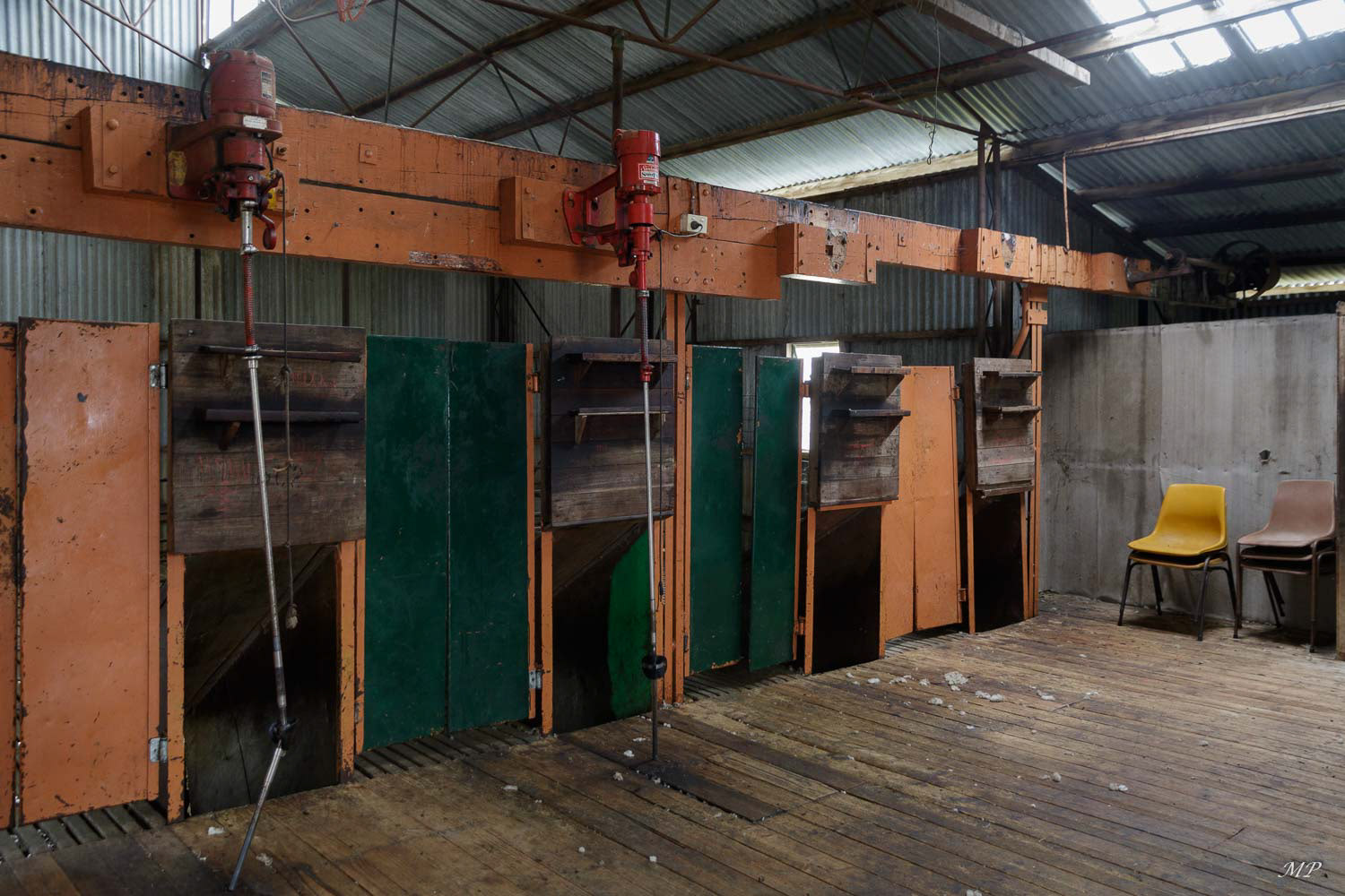 Les tondeuses à laine pendent encore. La tonte vient juste de se terminer