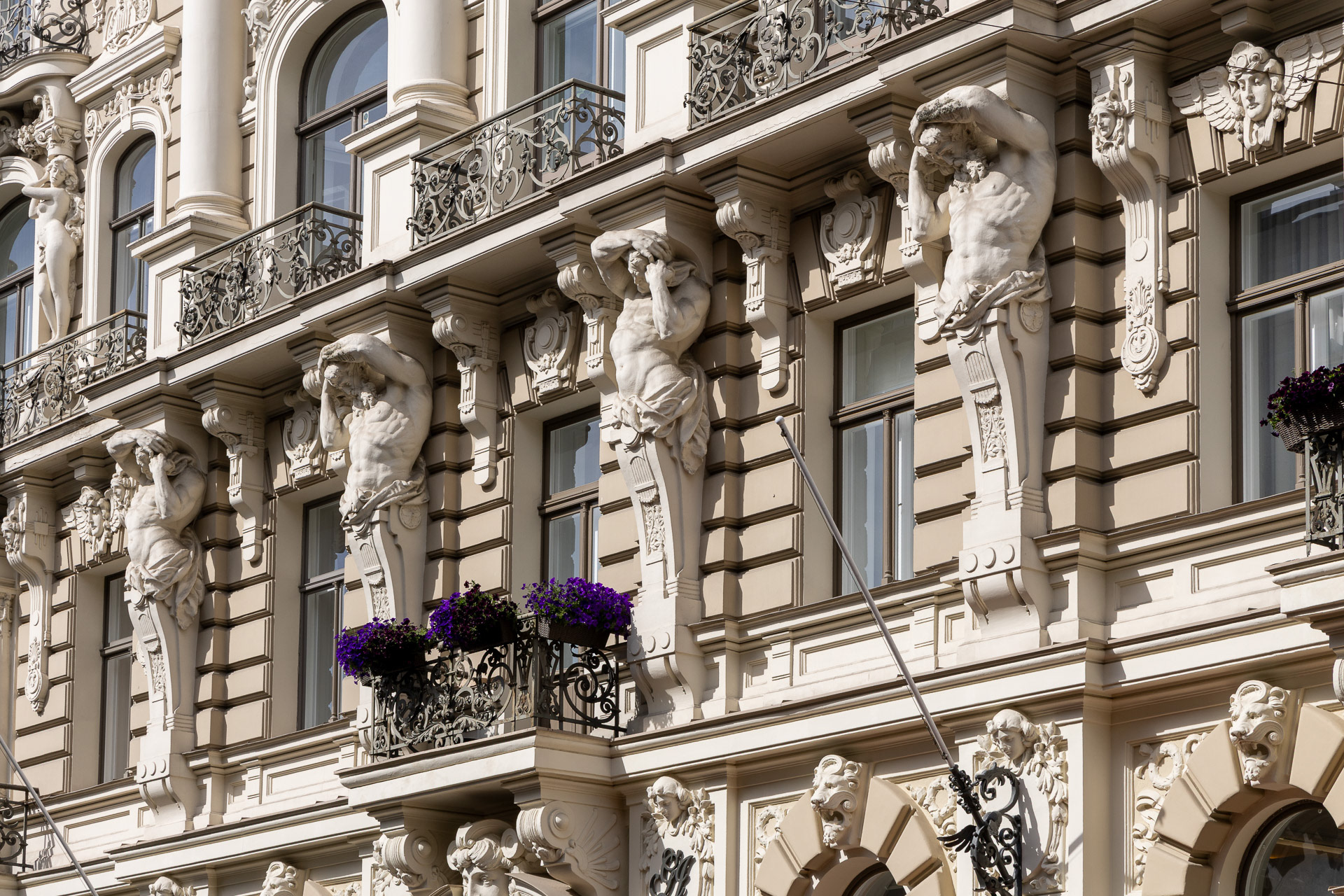 Riga - Quartier Art Nouveau