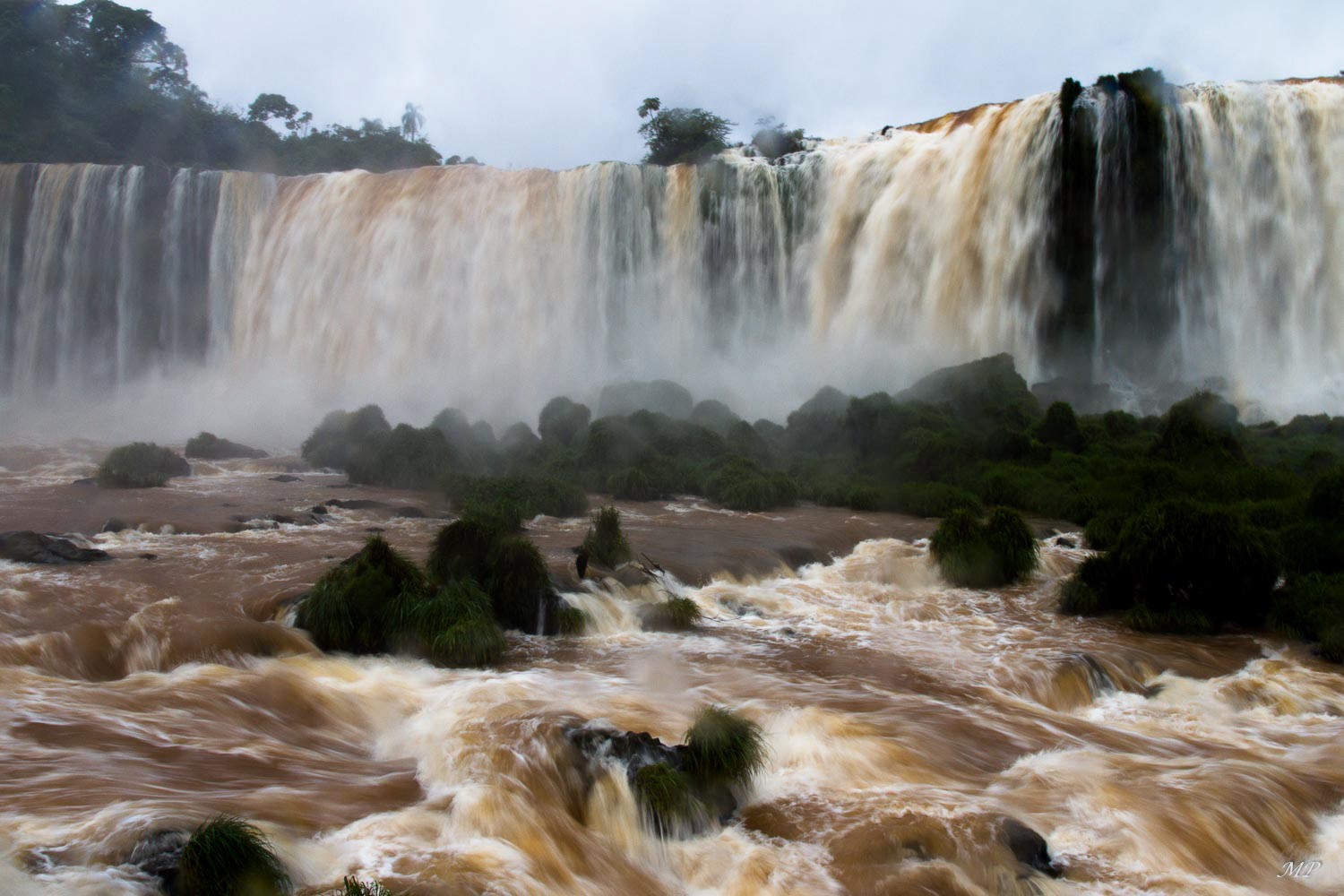 Les chutes d'Iguazù