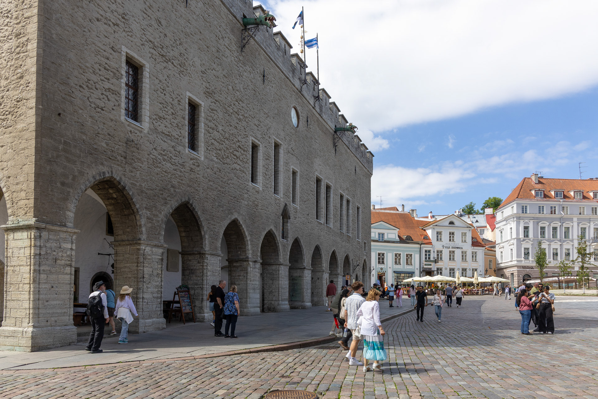 Tallinn - Place de l'Hôtel de Ville