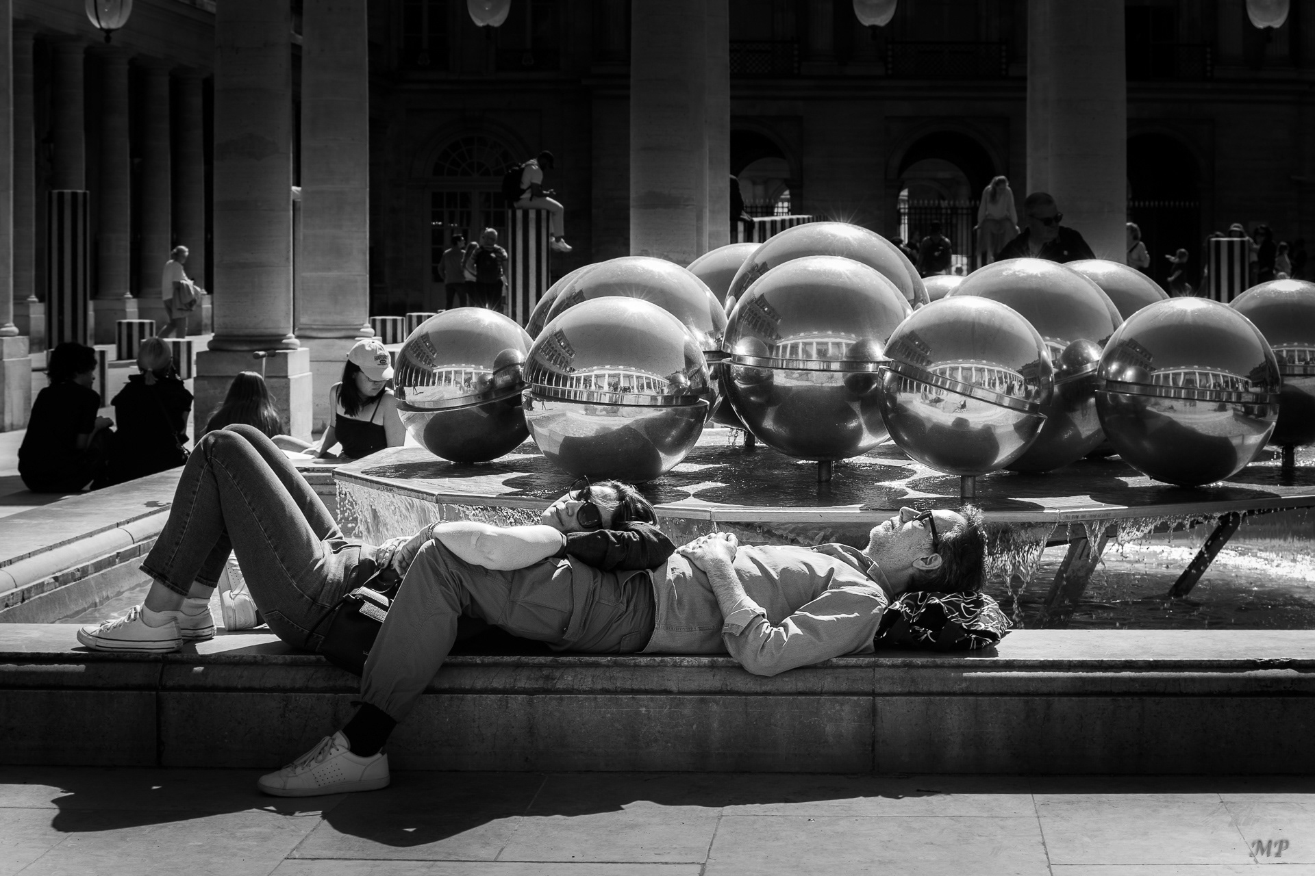 Premier soleil à Paris