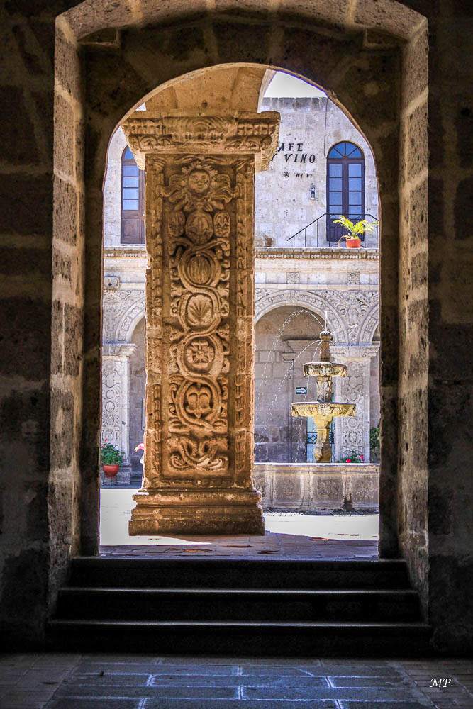 Arequipa -  Cloître de l’Eglise de la Compagnie de Jésus
