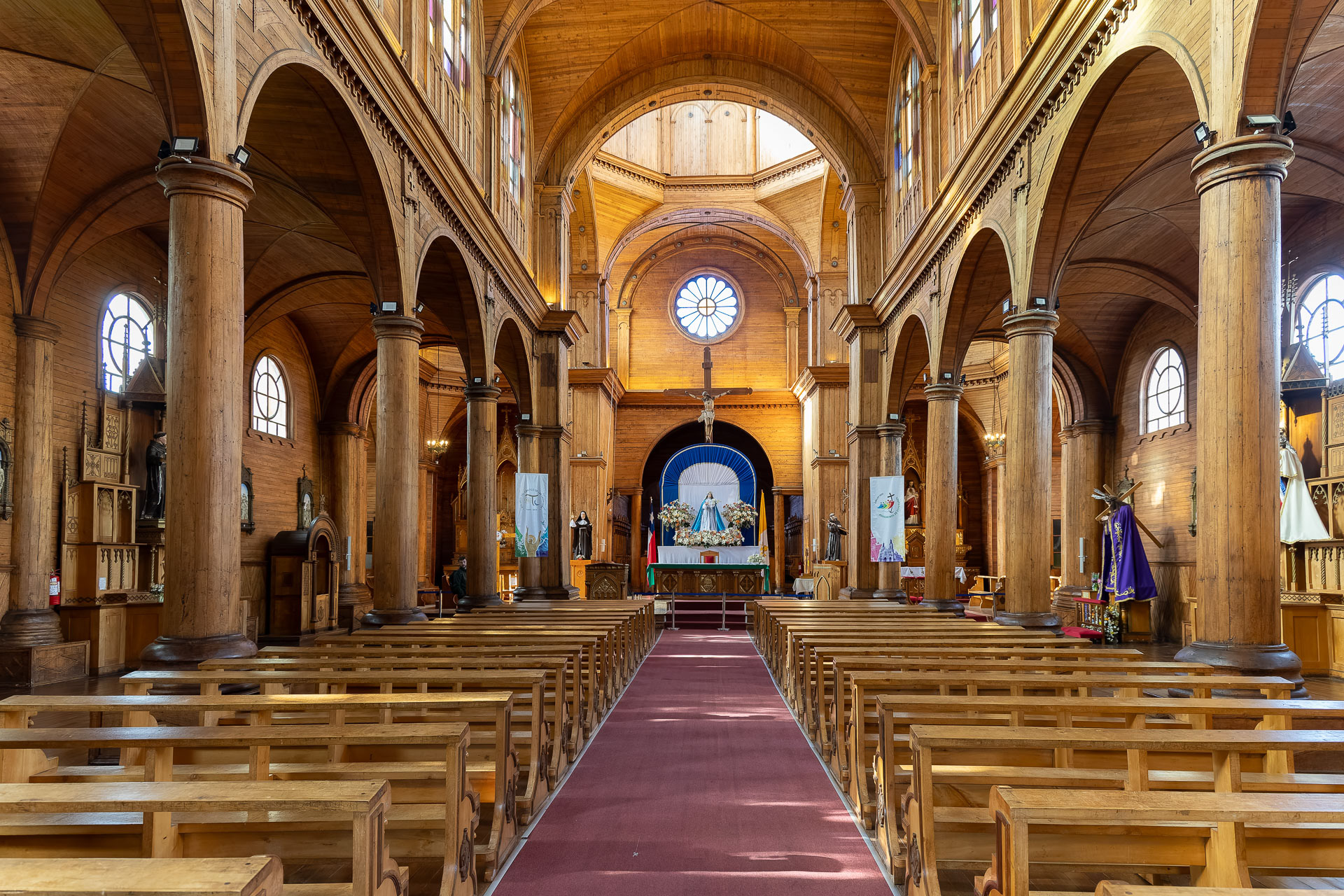 L'île de Chiloé - Cathédrale San Francisco à Castro