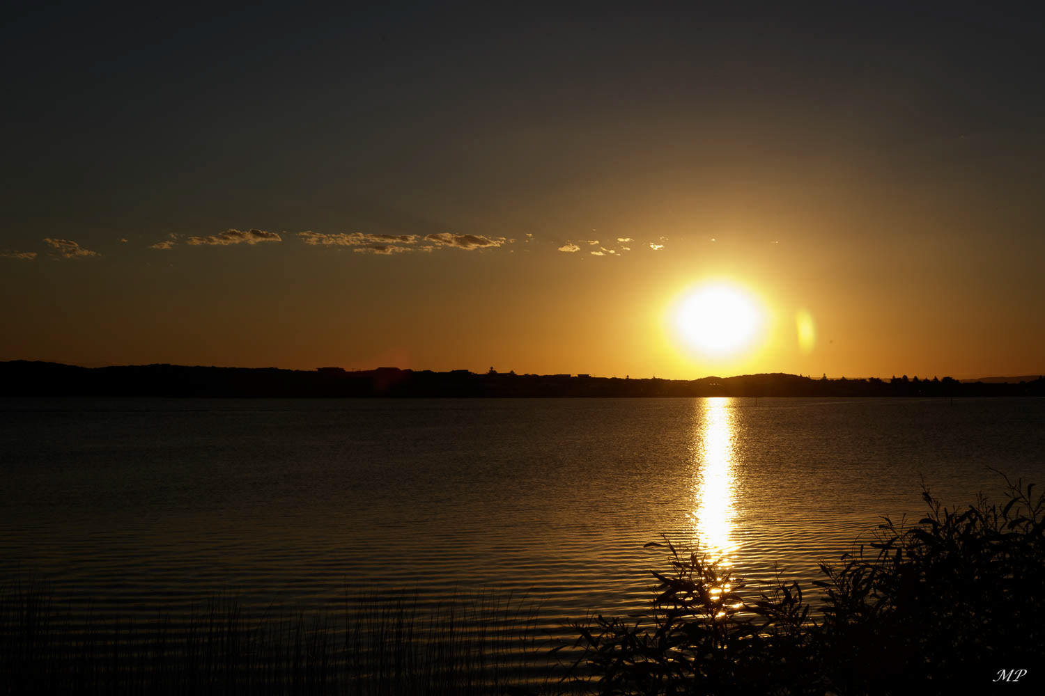 Le fleuve Murray vu de l’île d’ Hindmarsh