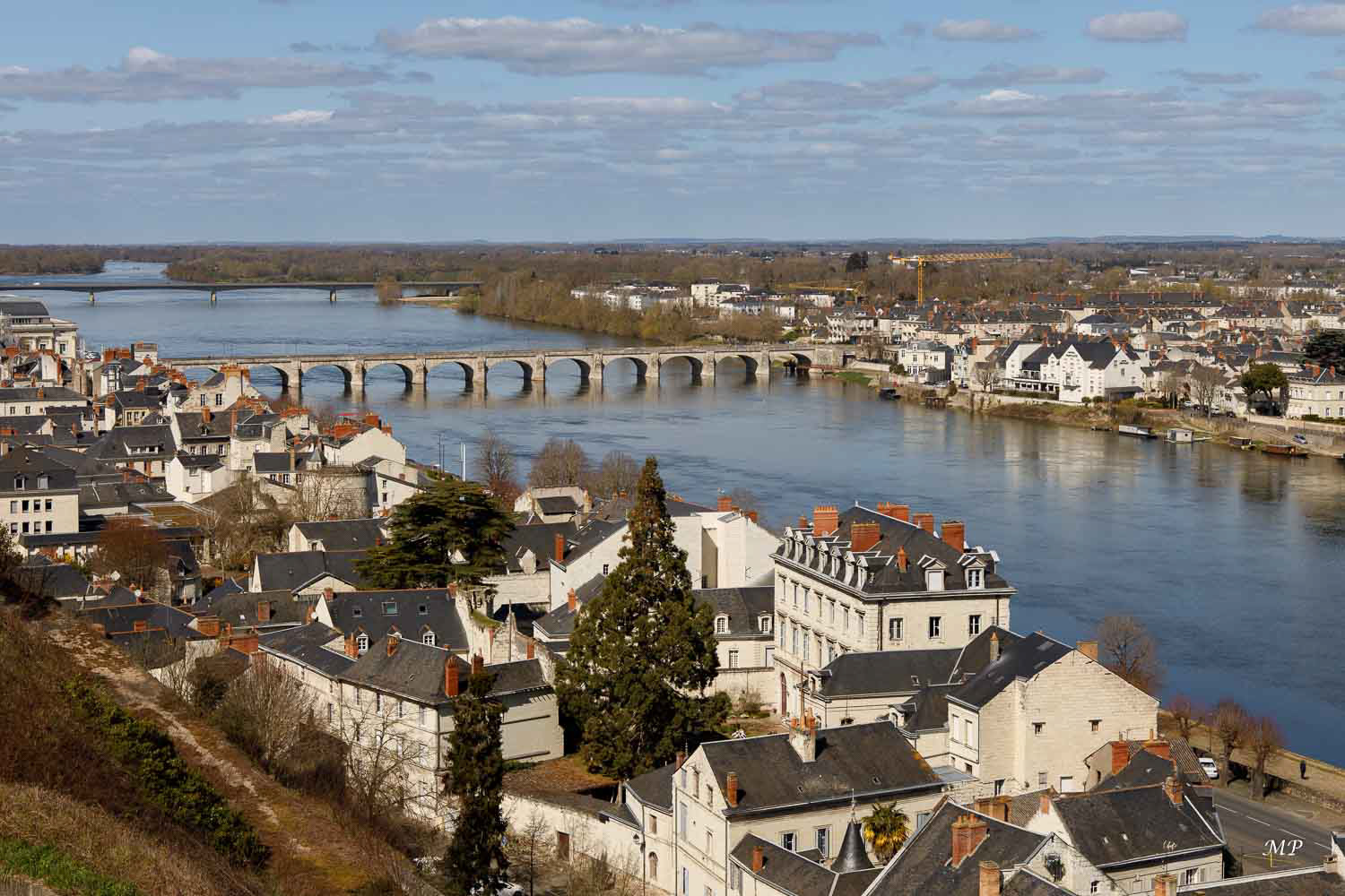 Saumur, vu du Château