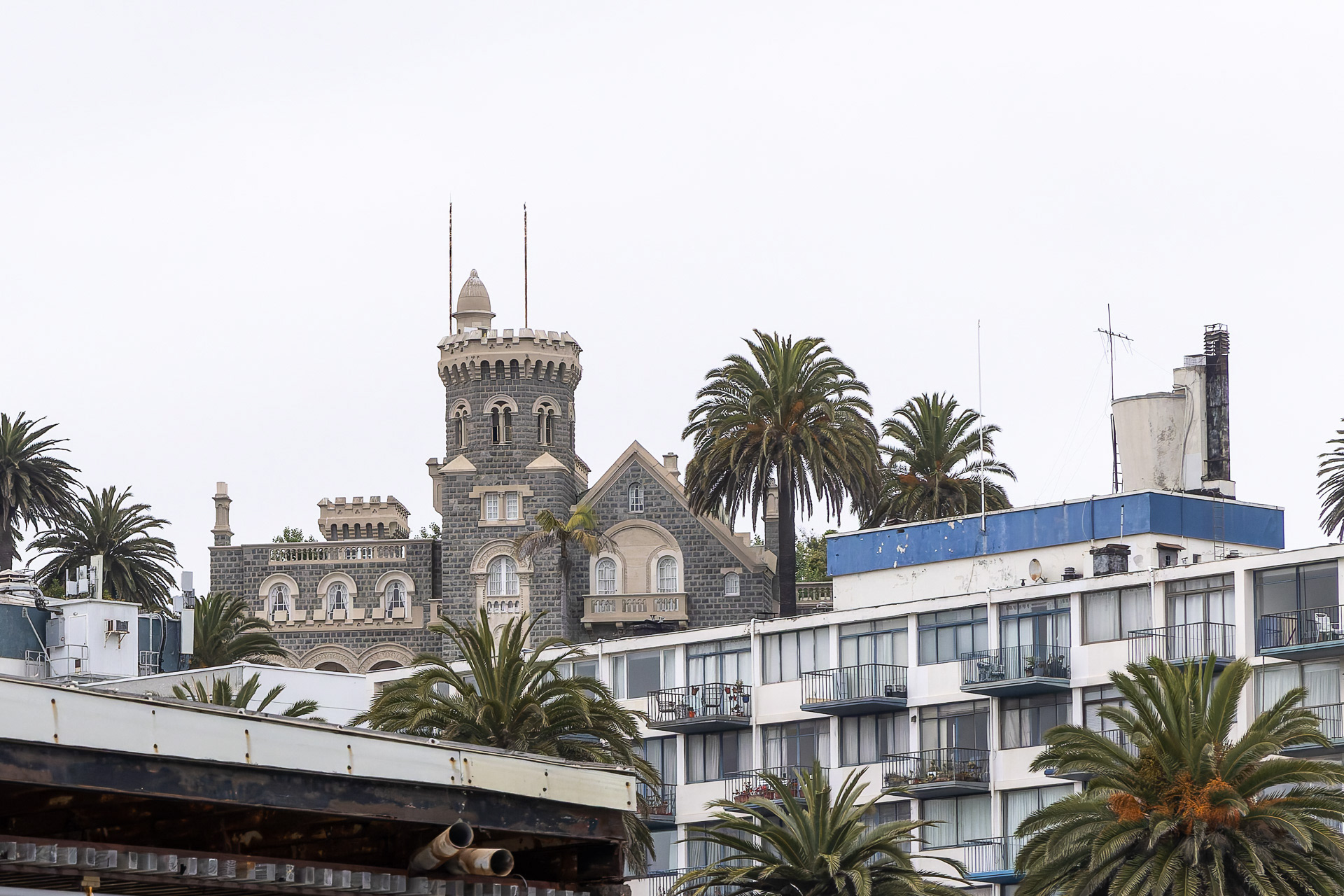 Le château Brunet à Viña del Mare