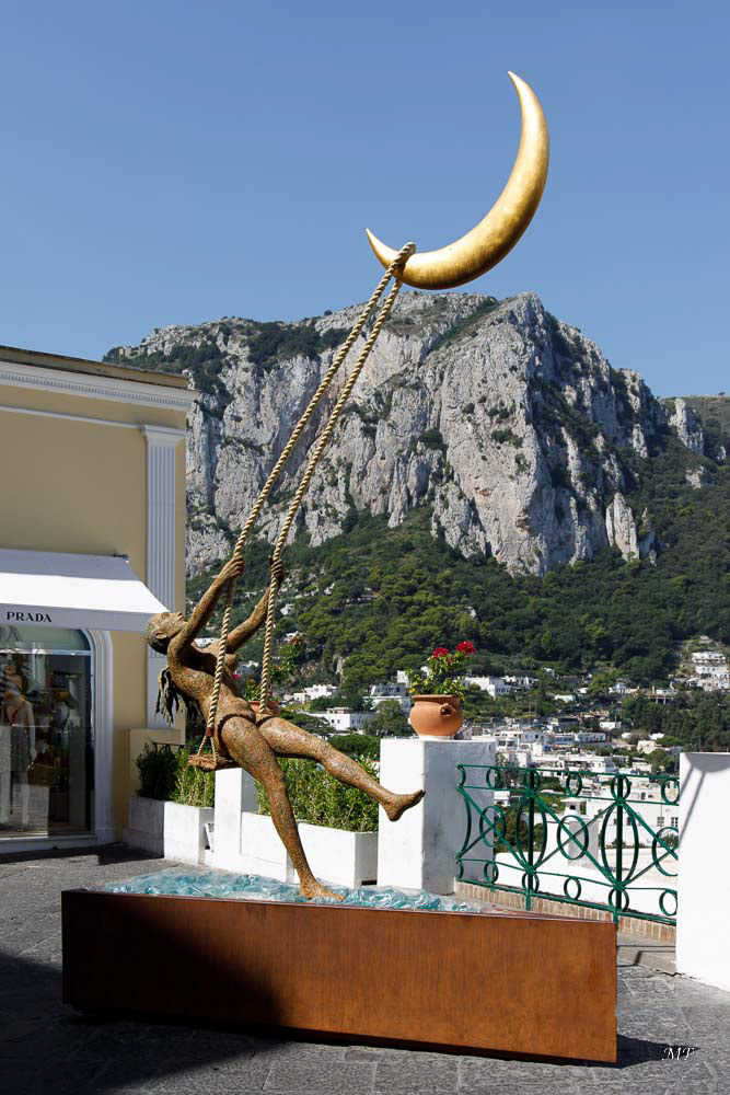 Capri - sur la Piazzetta